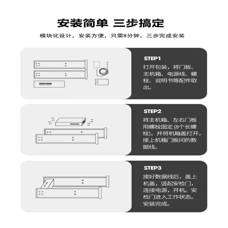 AI人臉熱成像測溫門808AT