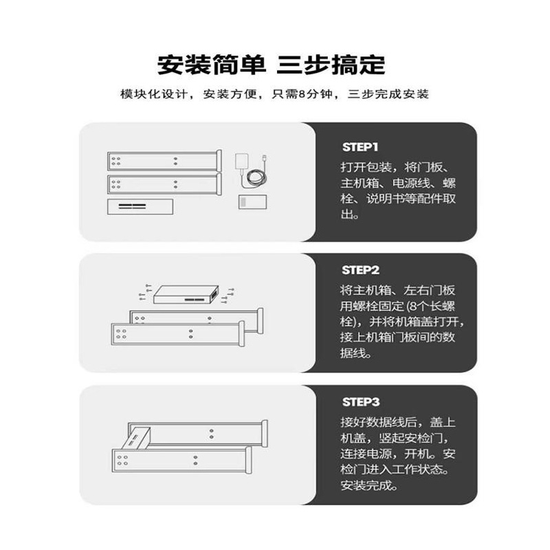 金屬測溫安檢門803JT